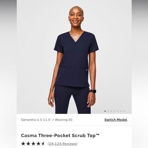 Women’s figs M Casma 3 pocket in navy